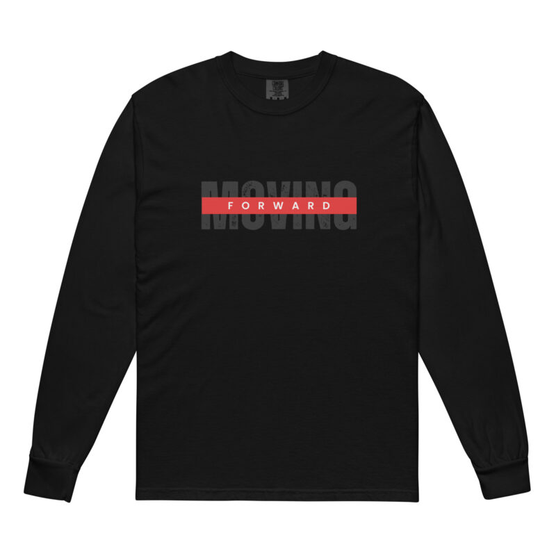 MOVING FORWARD Heavyweight Long-sleeved Shirt shirt