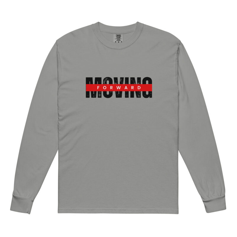 MOVING FORWARD Heavyweight Long-sleeved Shirt shirt