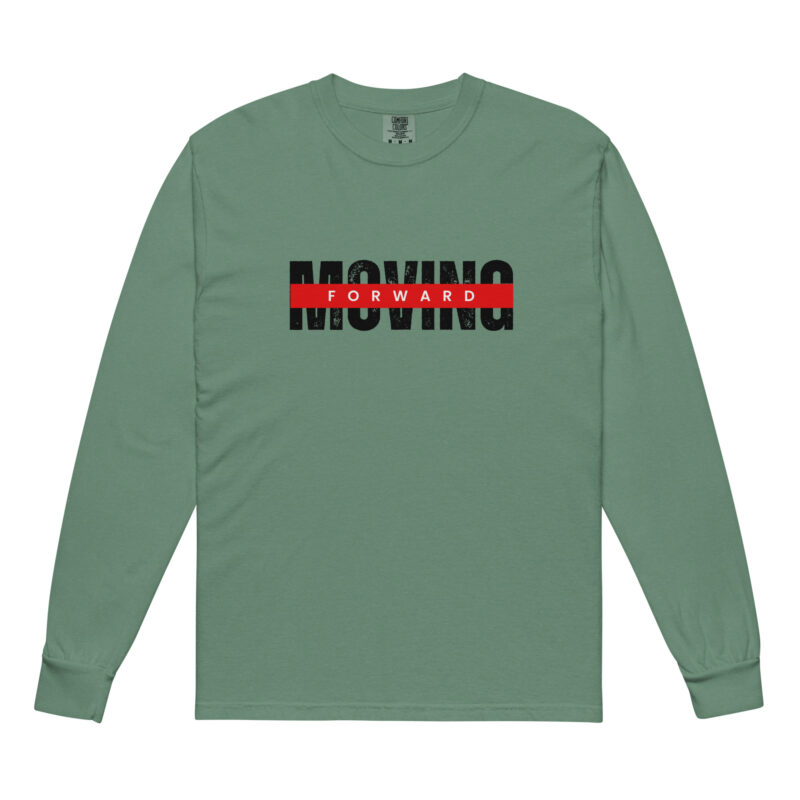 MOVING FORWARD Heavyweight Long-sleeved Shirt shirt