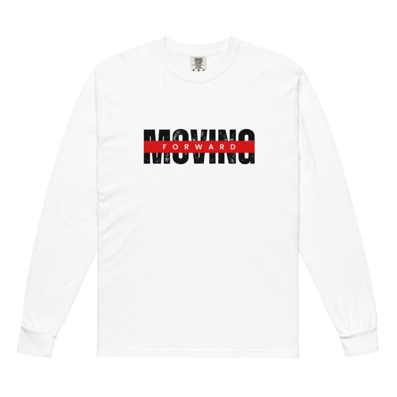 MOVING FORWARD Heavyweight Long-sleeved Shirt shirt