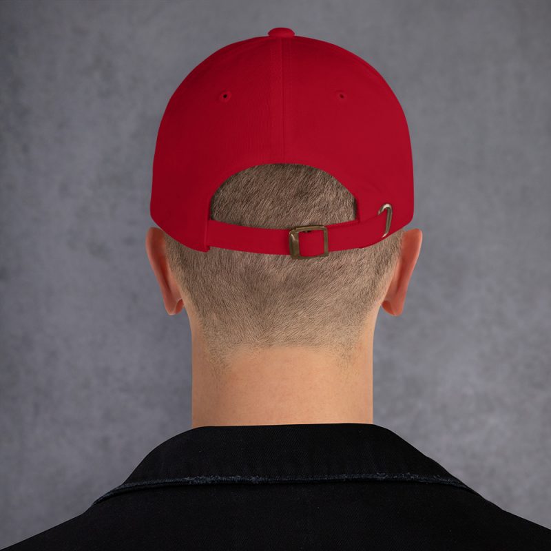 AMERICA FIRST FLAG/Red Dad Hat