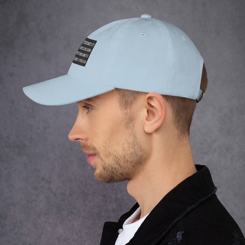AMERICA FIRST FLAG/Blk Dad Hat