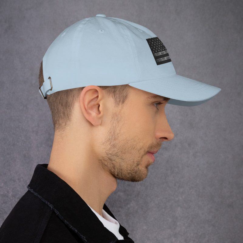 AMERICA FIRST FLAG/Blk Dad Hat
