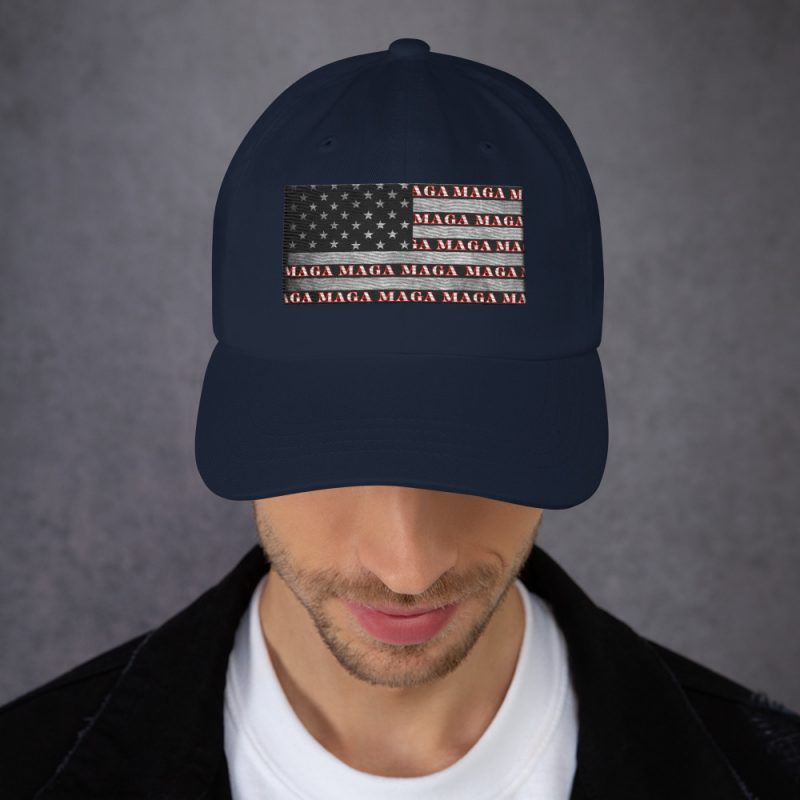 MAGA FLAG Dad Hat