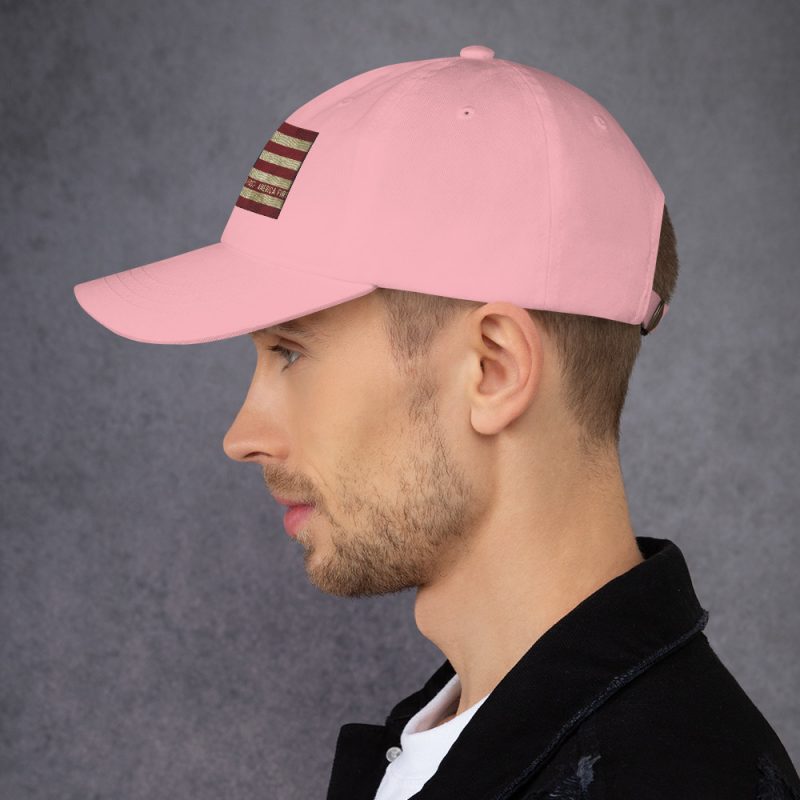 AMERICA FIRST FLAG/Red Dad Hat