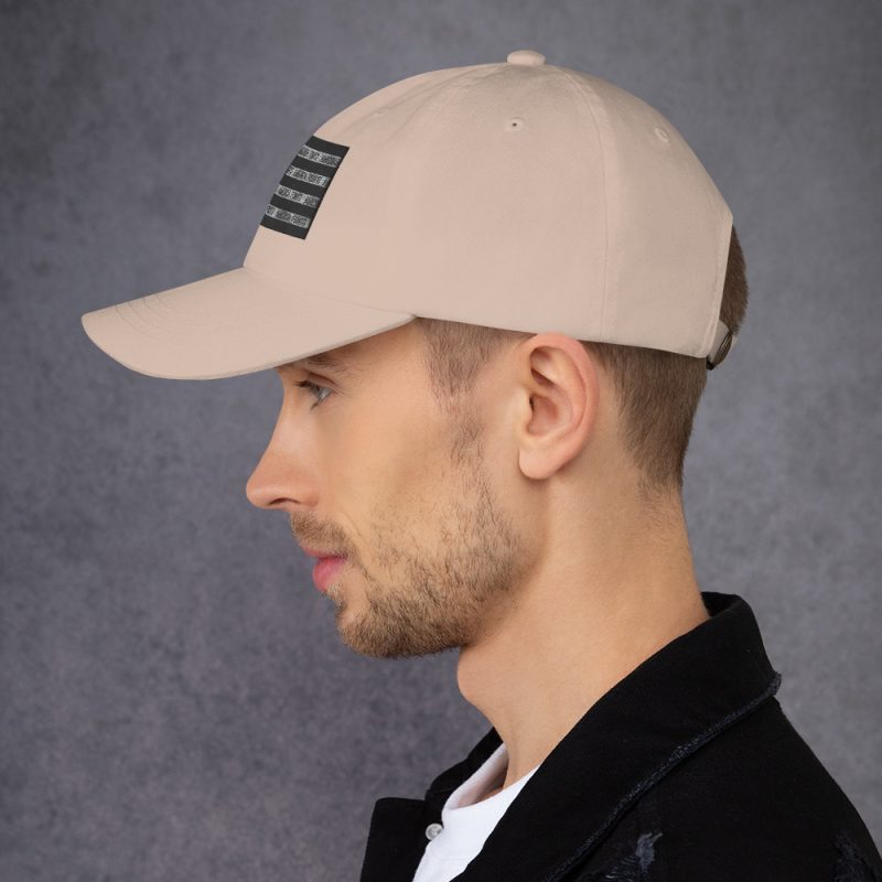AMERICA FIRST FLAG/Blk Dad Hat