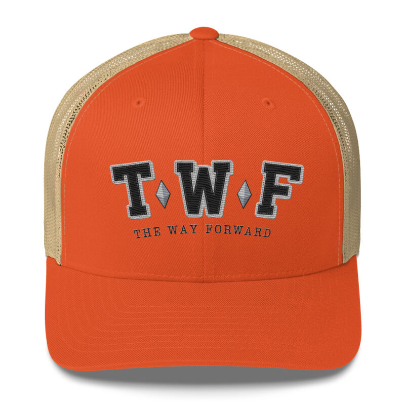 THE WAY FORWARD Retro Trucker Cap