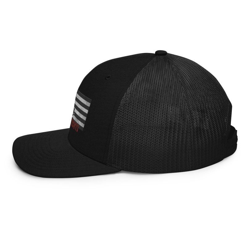 AMERICA FIRST FIST FLAG Snapback Trucker Cap