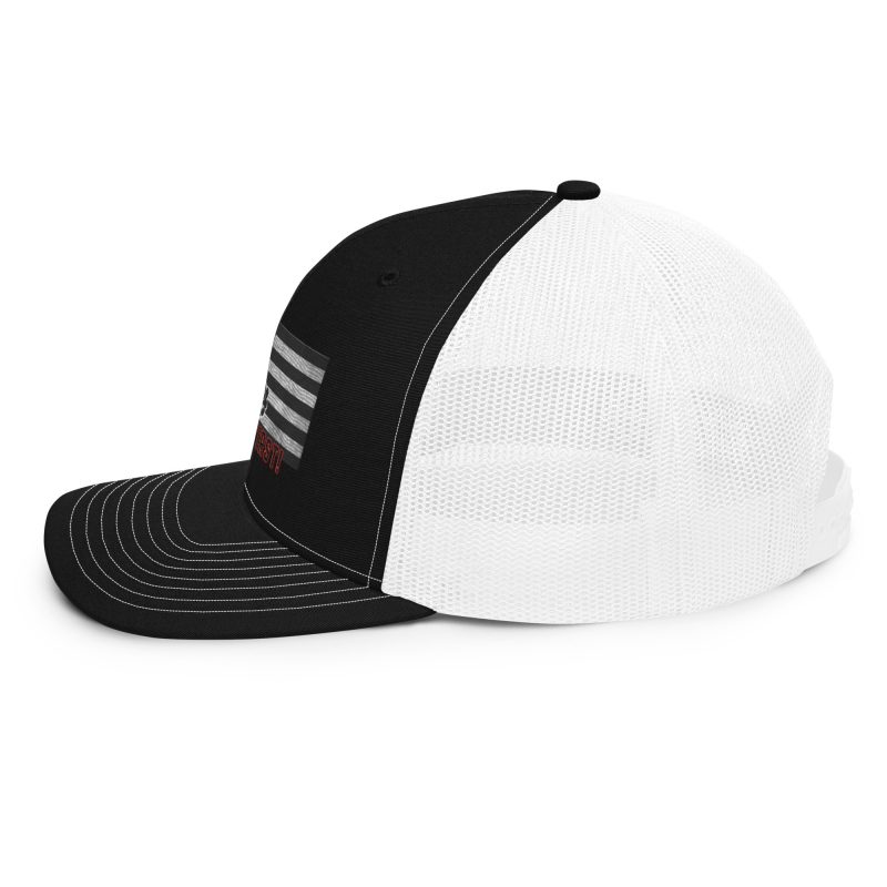 AMERICA FIRST FIST FLAG Snapback Trucker Cap