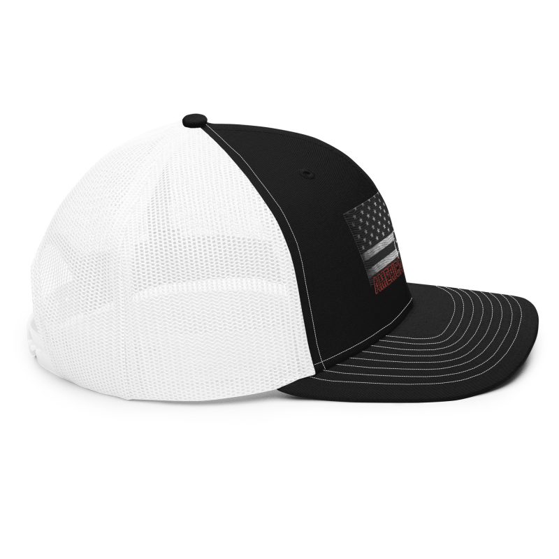 AMERICA FIRST FIST FLAG Snapback Trucker Cap