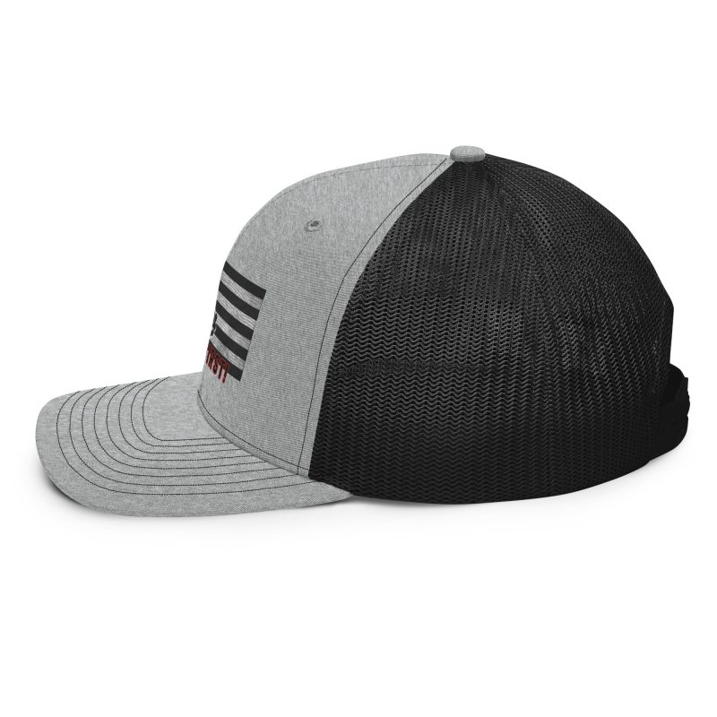 AMERICA FIRST FIST FLAG Snapback Trucker Cap