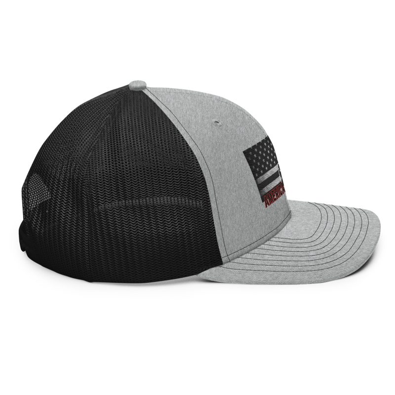 AMERICA FIRST FIST FLAG Snapback Trucker Cap