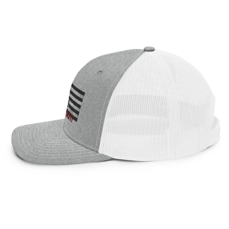 AMERICA FIRST FIST FLAG Snapback Trucker Cap
