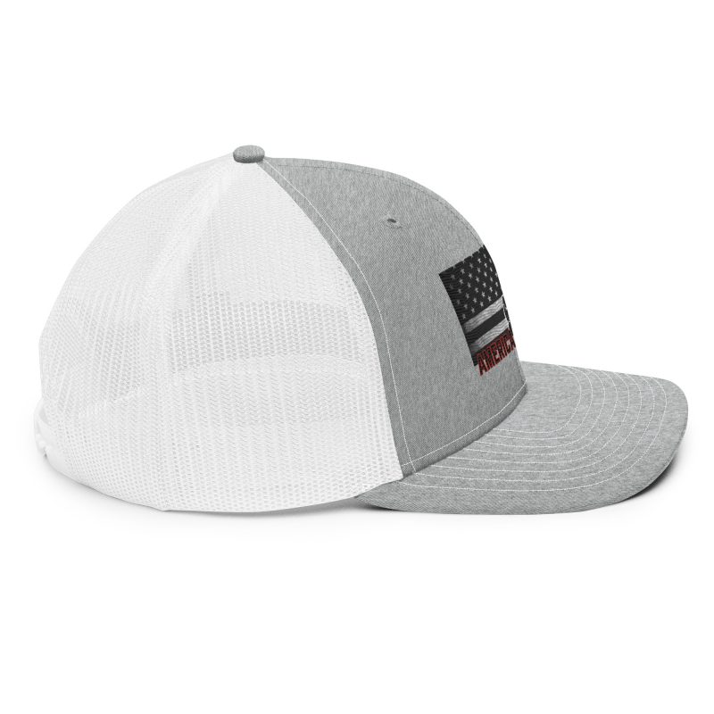 AMERICA FIRST FIST FLAG Snapback Trucker Cap