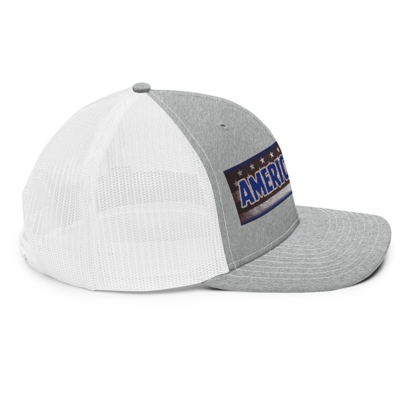 AMERICA FIRST FLAG Strip/Blu Snapback Trucker Cap