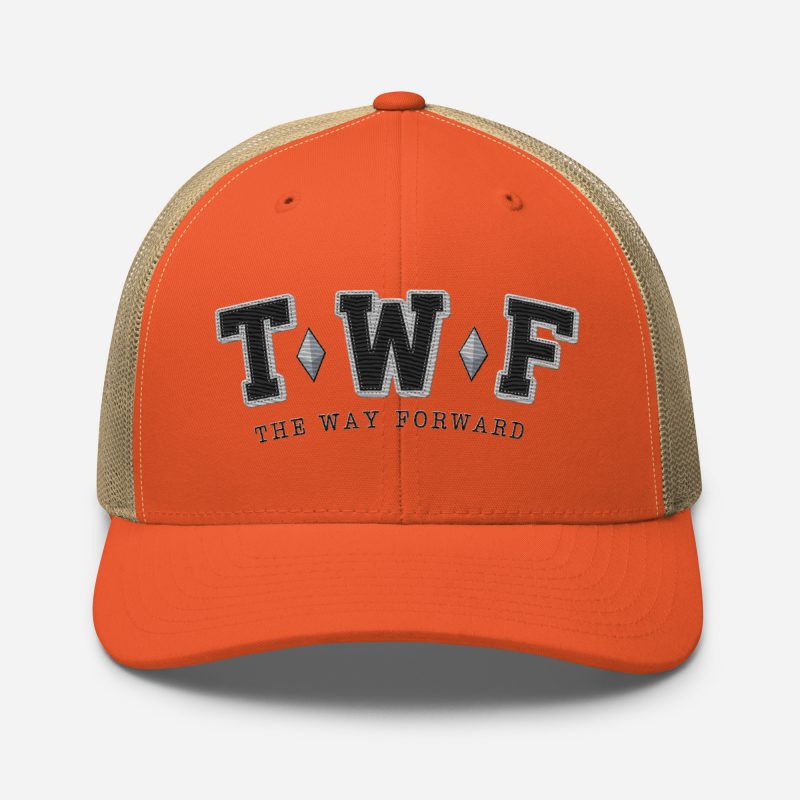 THE WAY FORWARD Retro Trucker Cap